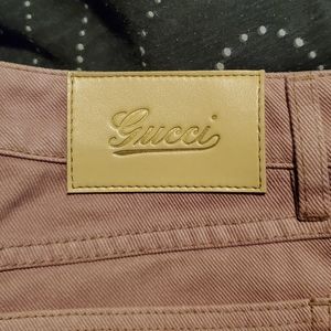 Gucci dusty pink jeans 40 NWT